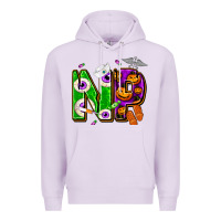 Lilac halloween np nurse practitioner Premium Hoodie - NancyCooperArtShop