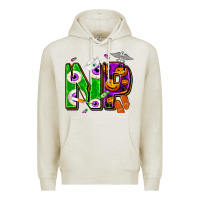 Oatmeal Heather halloween np nurse practitioner Premium Hoodie - NancyCooperArtShop