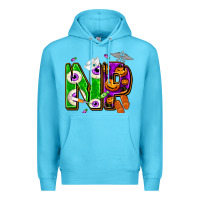 Ocean Blue halloween np nurse practitioner Premium Hoodie - NancyCooperArtShop