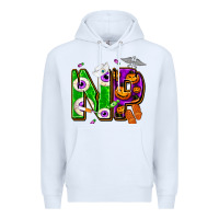 White halloween np nurse practitioner Premium Hoodie - NancyCooperArtShop