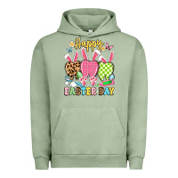Pigment Oil Green happy easter day dental squad Urban Hoodie - Artiststas