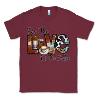 Burgundy for the love of the coffe Classic Tee - CowhideDigitalArt