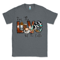 Charcoal Heather for the love of the coffe Classic Tee - CowhideDigitalArt