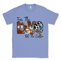 Colony Blue for the love of the coffe Classic Tee - CowhideDigitalArt