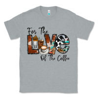 Heather Grey for the love of the coffe Classic Tee - CowhideDigitalArt
