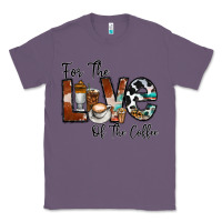 Lavender for the love of the coffe Classic Tee - CowhideDigitalArt