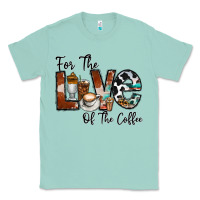 Seafoam for the love of the coffe Classic Tee - CowhideDigitalArt