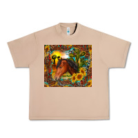 Burro western horse and sunflower Urban Heavy Tee - RanaPortraitStore