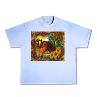 Grape Ice western horse and sunflower Urban Heavy Tee - RanaPortraitStore