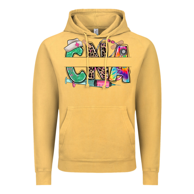 Custom Name Cna Nurse Vintage Hoodie by RanaPortraitStore | Teevron