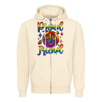 Sandshell proud friend Zipper Hoodie - JahusDesignShop