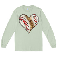 Matcha baseball heart Long Sleeve Tee - HRA Design Shop