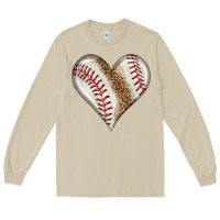 Mushroom baseball heart Long Sleeve Tee - HRA Design Shop