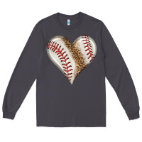 Smoke baseball heart Long Sleeve Tee - HRA Design Shop