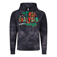 Cloud Black dialysis nurse Vintage Hoodie - RanaPortraitStore