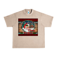 French Oak merry christmas santa and farm Urban Heavy Tee - RanaPortraitStore