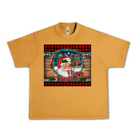 Peanut Butter merry christmas santa and farm Urban Heavy Tee - RanaPortraitStore