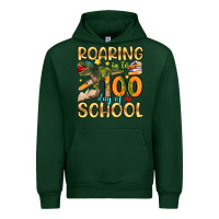 Forest Green roaring in to 100 day of school Urban Hoodie - Artiststas