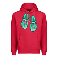 Cardinal nurse crocs Premium Hoodie - MaliasSmallBusiness