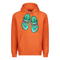 Carrot nurse crocs Premium Hoodie - MaliasSmallBusiness