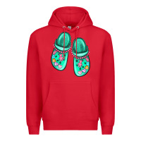 Red nurse crocs Premium Hoodie - MaliasSmallBusiness