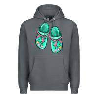 Rock nurse crocs Premium Hoodie - MaliasSmallBusiness