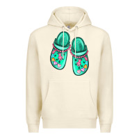 Sandshell nurse crocs Premium Hoodie - MaliasSmallBusiness