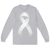 Moon Dust lung cancer ribbon fa element Long Sleeve Tee - FaDigitalArtStudio