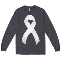 Smoke lung cancer ribbon fa element Long Sleeve Tee - FaDigitalArtStudio