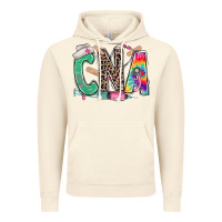 Vintage Artic cna nurse tie dye leopard Vintage Hoodie - RanaPortraitStore