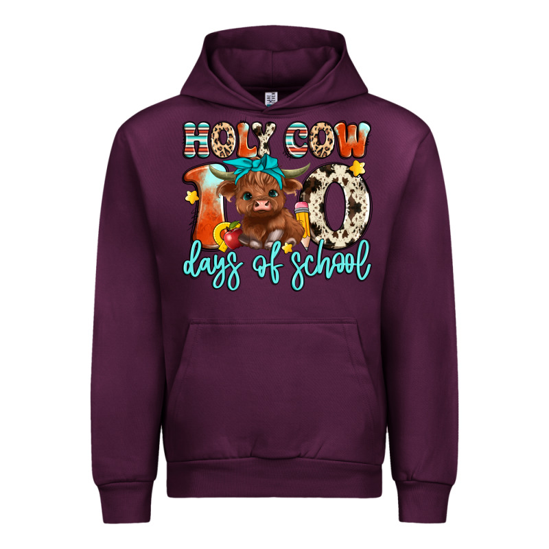 Holy Cow 100 Days Of School Urban Hoodie by Artiststas | Teevron