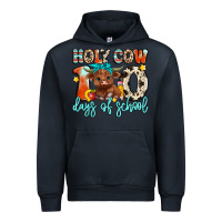Navy holy cow 100 days of school Urban Hoodie - Artiststas