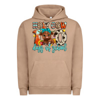 Pigment Burro holy cow 100 days of school Urban Hoodie - Artiststas