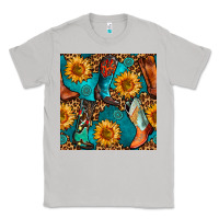 Moon Dust western cowboy boot seamless pattern Classic Tee - BundleAndBundleShop