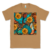Western Cowboy Boot Seamless Pattern Classic Tee | Teevron