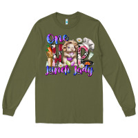Army Green one hop lunch day Long Sleeve Tee - RacoonDesign
