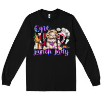 Black one hop lunch day Long Sleeve Tee - RacoonDesign