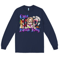 Navy one hop lunch day Long Sleeve Tee - RacoonDesign