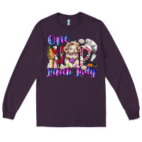 Plum one hop lunch day Long Sleeve Tee - RacoonDesign