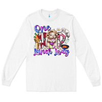 White one hop lunch day Long Sleeve Tee - RacoonDesign