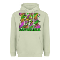 Matcha mardi gras louisiana fleur de lis Heavyweight Hoodie - Jasminsmagicworld