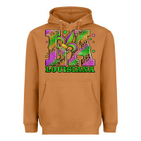 Meerkat mardi gras louisiana fleur de lis Heavyweight Hoodie - Jasminsmagicworld