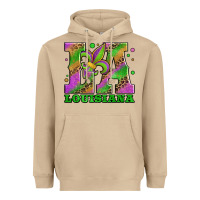 Mushroom mardi gras louisiana fleur de lis Heavyweight Hoodie - Jasminsmagicworld