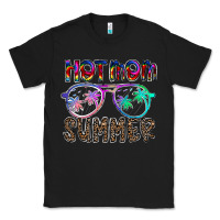 Black hot mom summer Classic Tee - CowhideDigitalArt