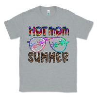 Heather Grey hot mom summer Classic Tee - CowhideDigitalArt