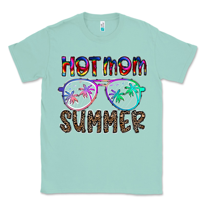 Hot Mom Summer Classic Tee by CowhideDigitalArt | Teevron