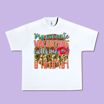 My Favorite Calls Me Mama Urban Heavy Tee Designed By Texasbilliewilder