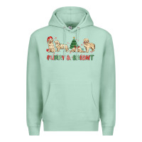 Seafoam furry and bright Premium Hoodie - MaliasSmallBusiness