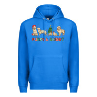 True Royal furry and bright Premium Hoodie - MaliasSmallBusiness