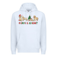 White furry and bright Premium Hoodie - MaliasSmallBusiness